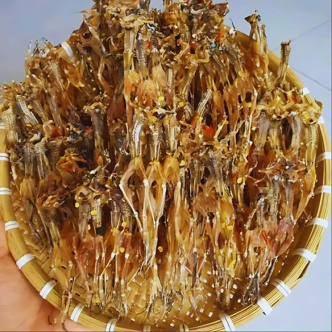 Khô nhái An Giang trên nia tre - bảo quản đúng cách giữ trọn vị ngon